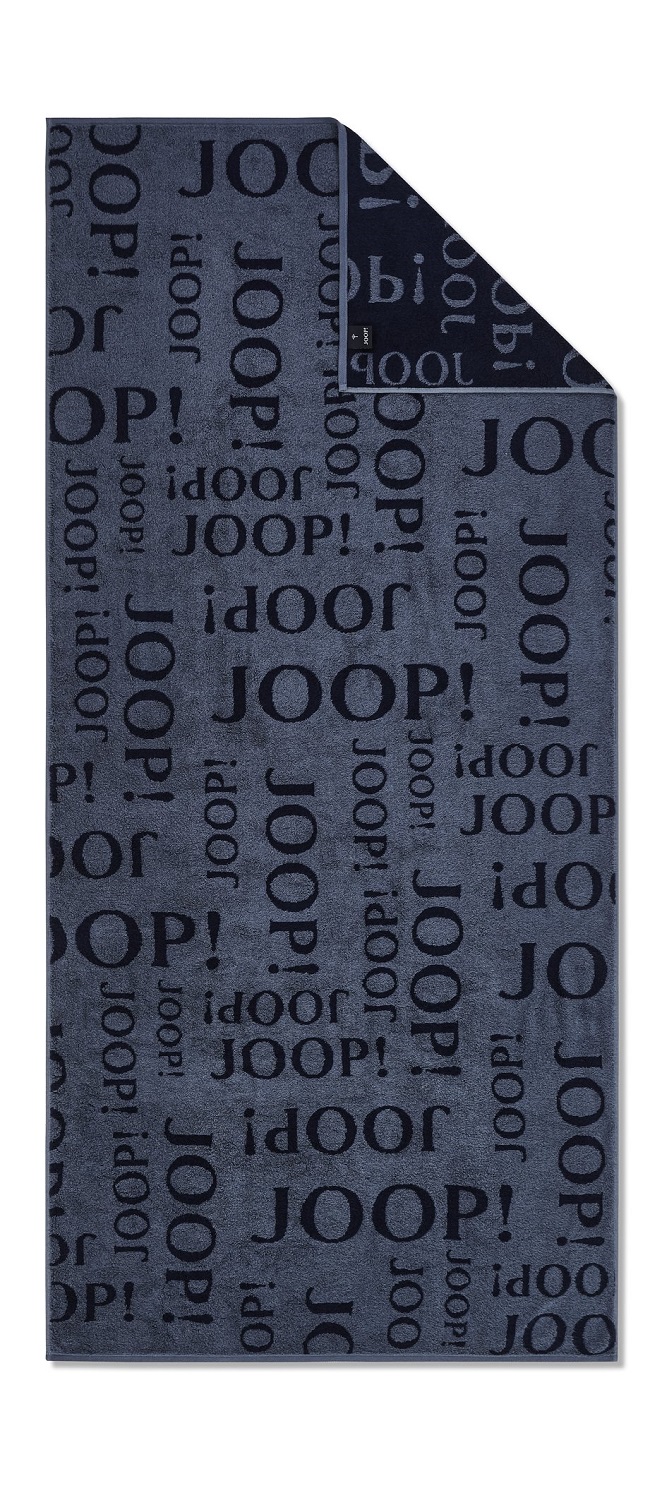 JOOP! Active Frotteekollektion Repeat 1684-11 Navy Liegetuch 80x180 cm