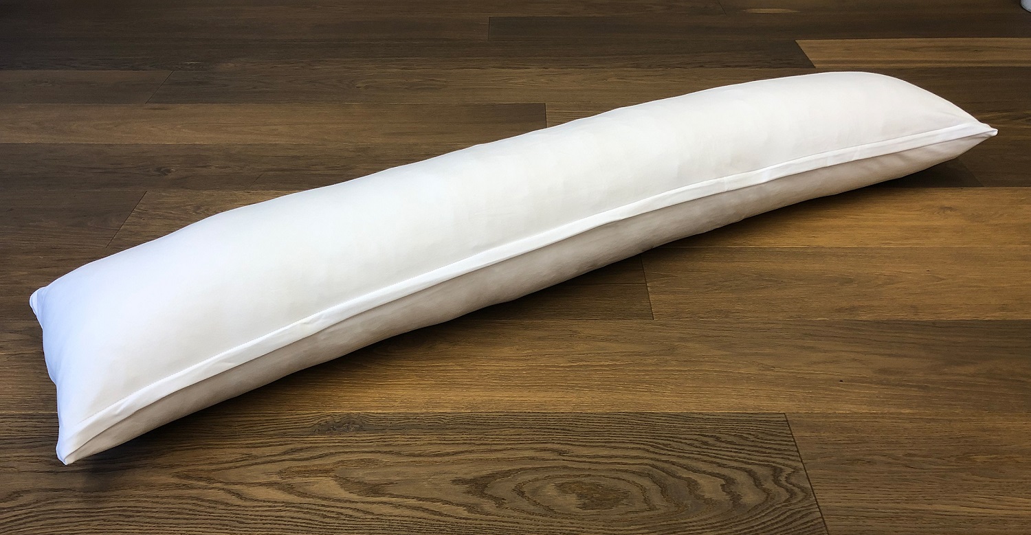 Hefel Kissenbezug Seitenschläferkissen Jersey 35x160 cm mit langem Reißverschlus 