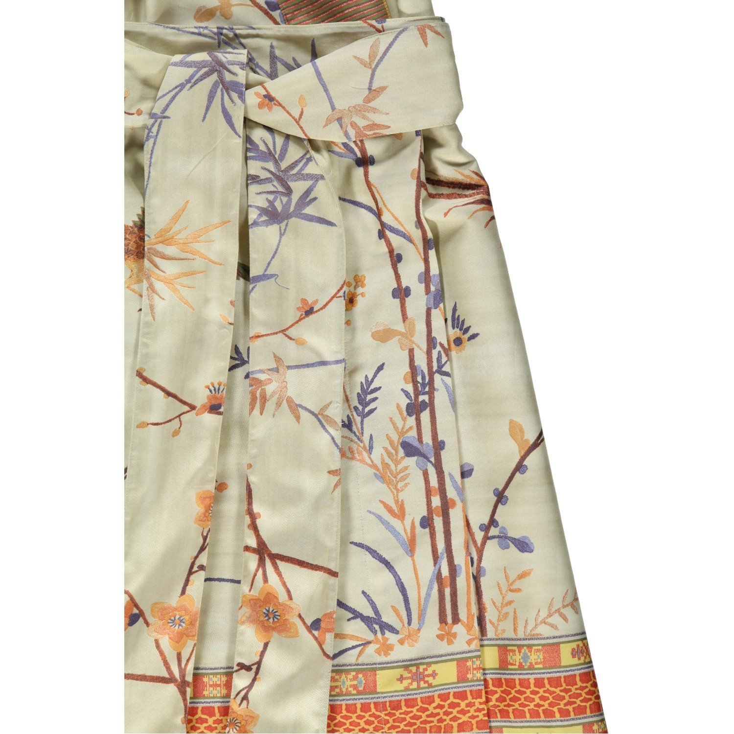 Bassetti Kimono FONG Beige Größe S-M Druck mit beständigen Farben 