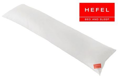 Hefel Spar Set Seitenschläferkissen und Bezug 160x35 optimaler Stützkomfort